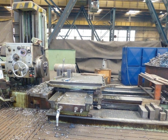 Vodorovná vyvrtávačka W 100 - HĽADÁME