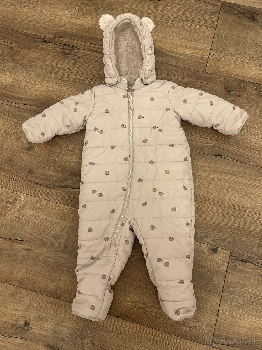 Zimný dievčenský overal