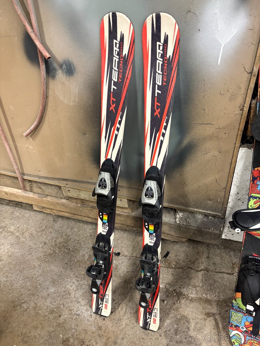 Detské lyže TecnoPro XT Team, 110 cm