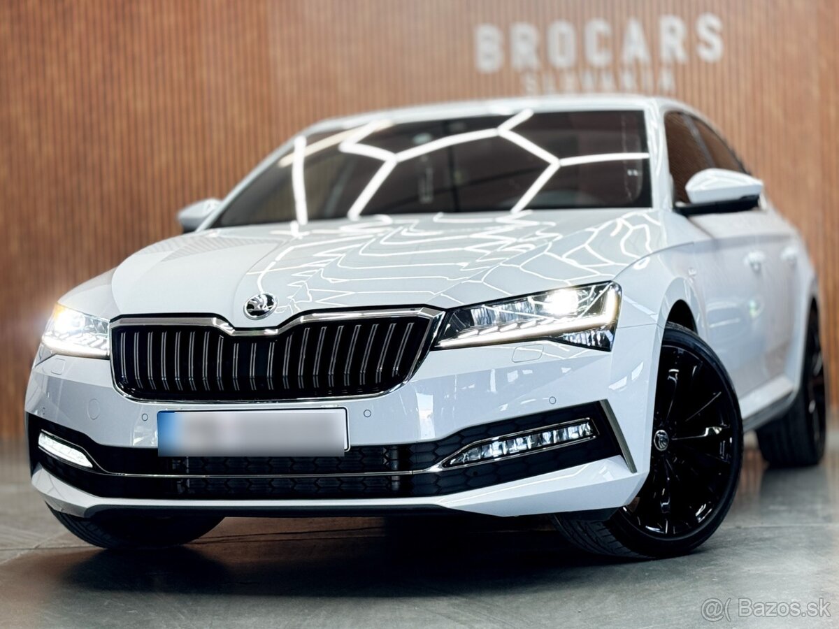 Škoda Superb 2.0 TDI 147kw L&K 4x4 DSG,29tis km,1Majiteľ