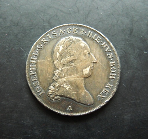 Predám 1/2 toliar 1790 A Jozef II.