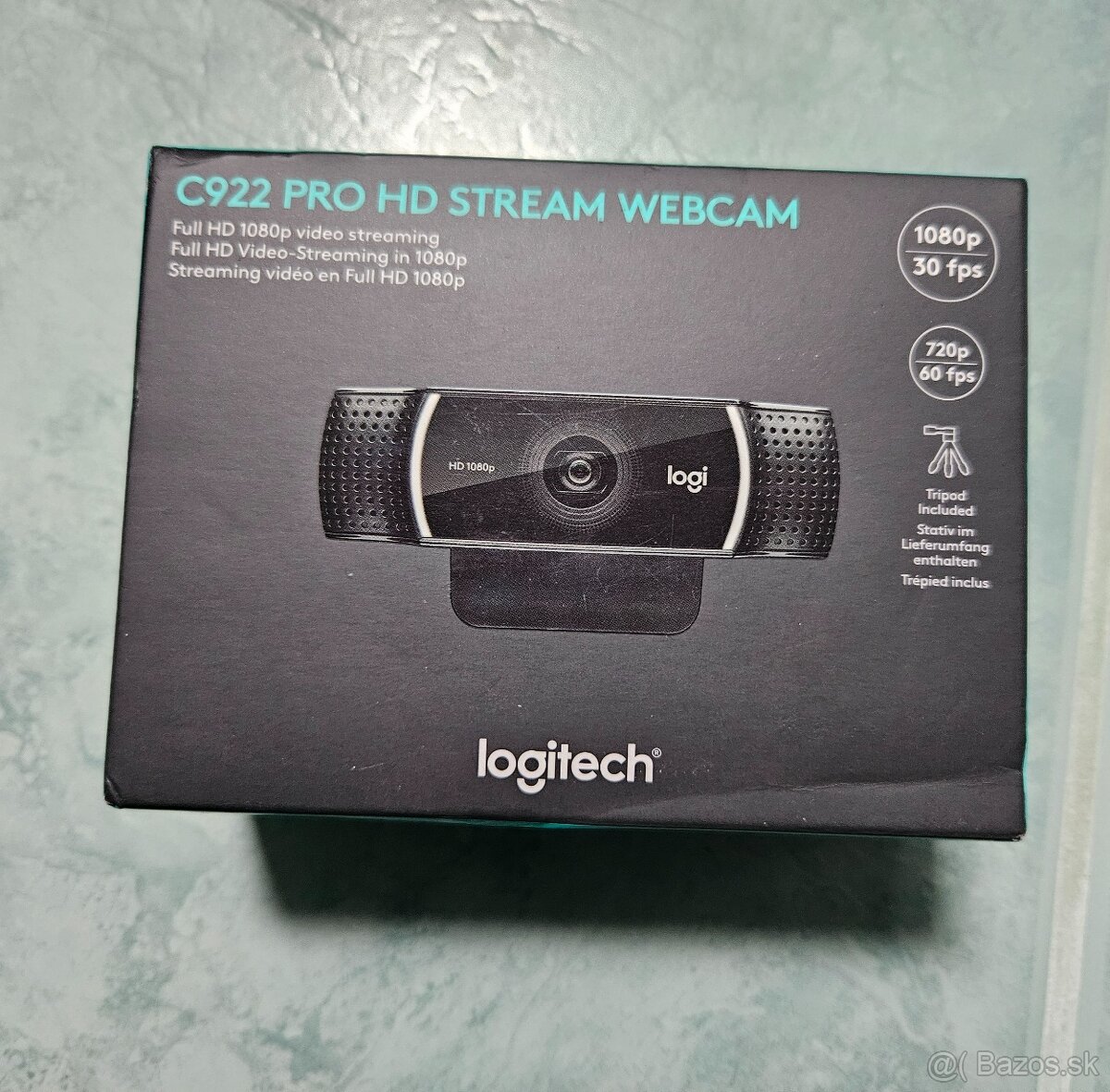 LOGITECH C922 PRO HD STREAM WEBCAM