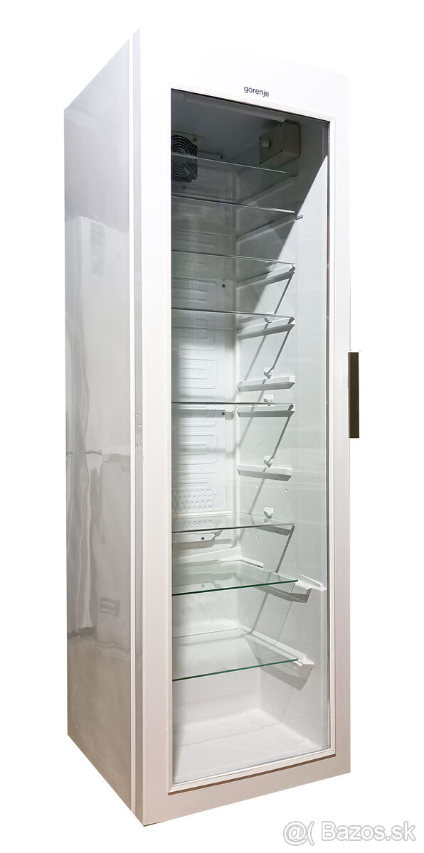 Presklená chladnička GORENJE 370 litrov