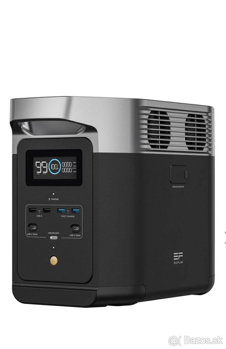 Nabijacia stanica EcoFlow DELTA 2 (1024 Wh) nový.