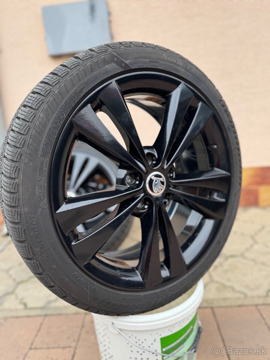 Hliníkové disky NEPTUNE Black 18” Octavia II RS