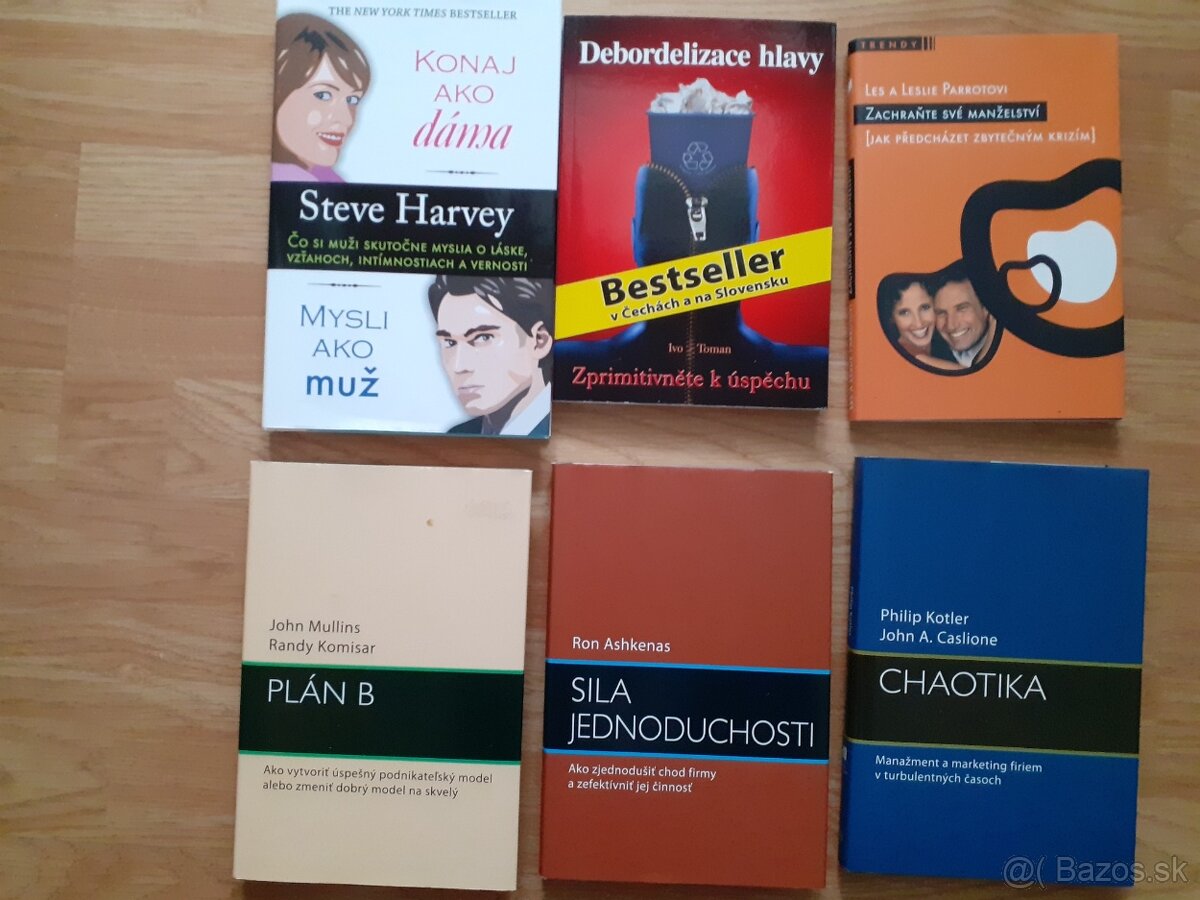 KNIHY – EZOTERIKA, MOTIVAČNÁ LITERATÚRA I.