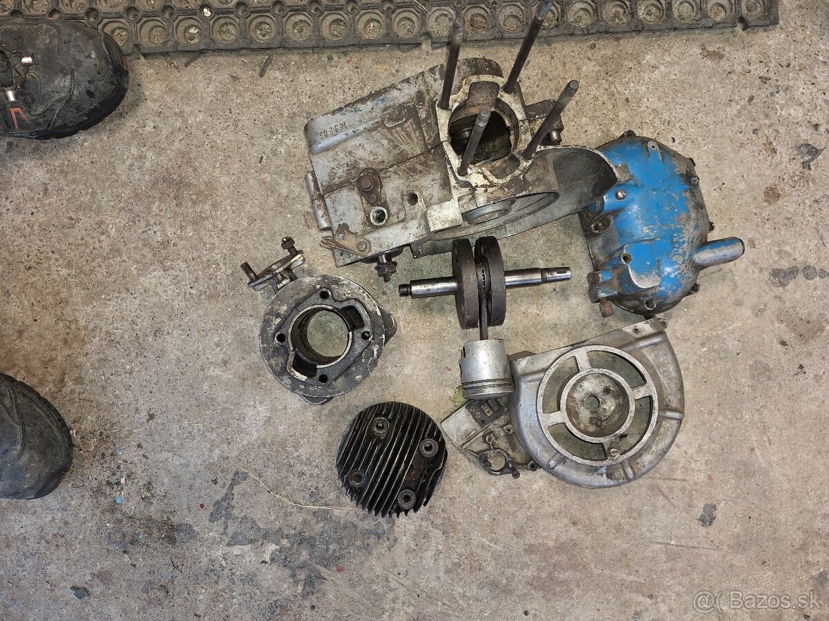 Motor Manet 125 bez zapalovania