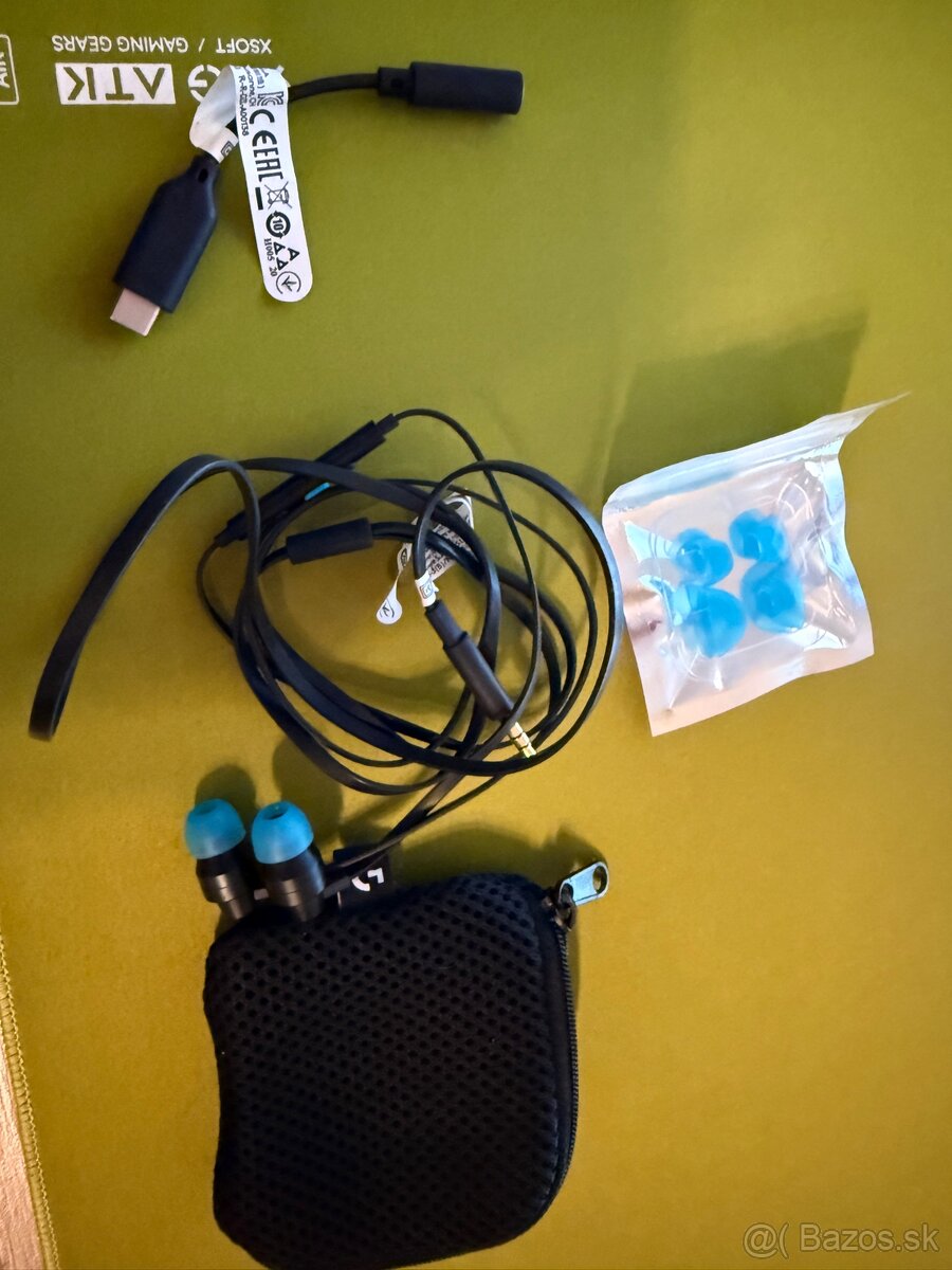 Logitech G333 Gaming Earphones Black