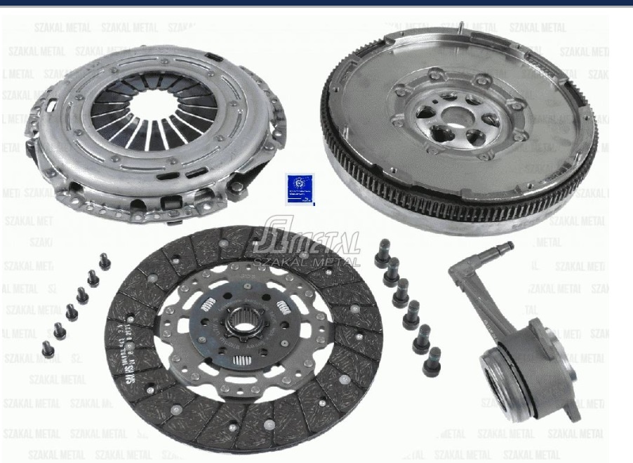 Sachs spojkova sada DMF 4 dielna AZV CBAA CFFA BMM CFHC BKD