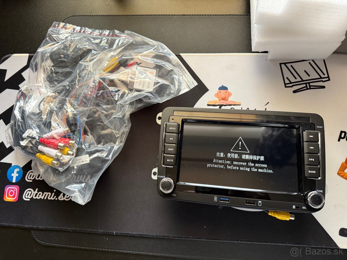 Nové android radio CARPLAY/ANDRIODCAR, 2GB/32GB