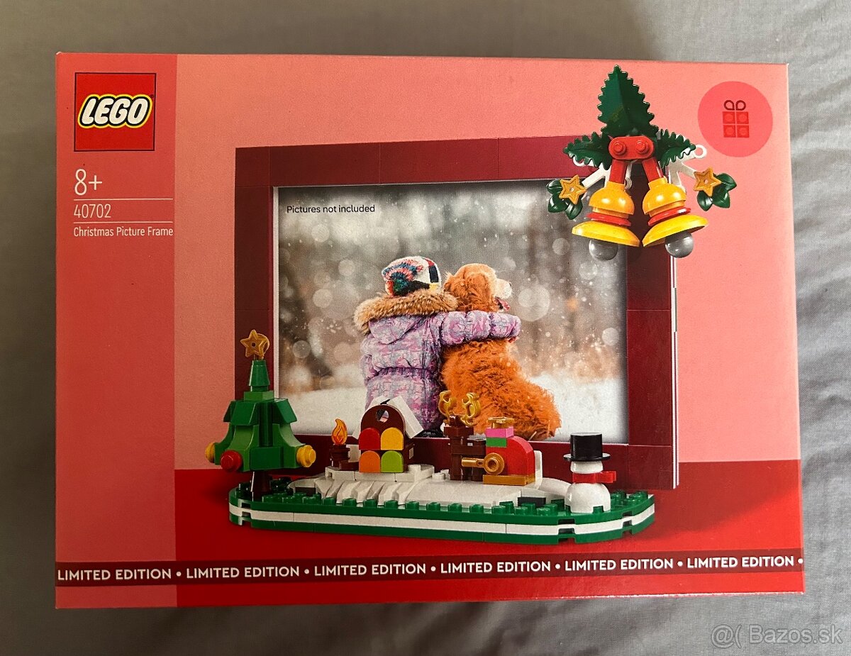 Vianočné lego rámček
