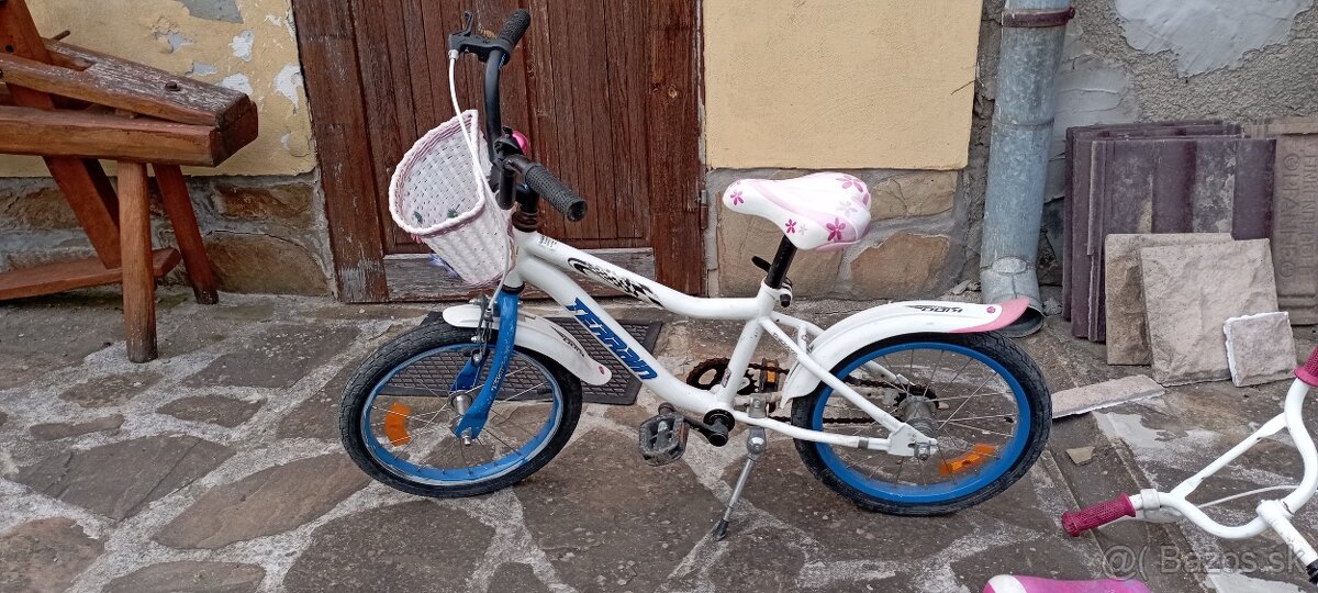 Detský dievčenský bicykel