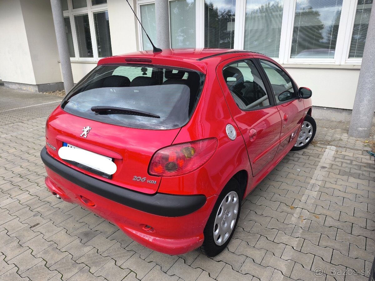 Predám Peugeot 206 1,4 HDI
