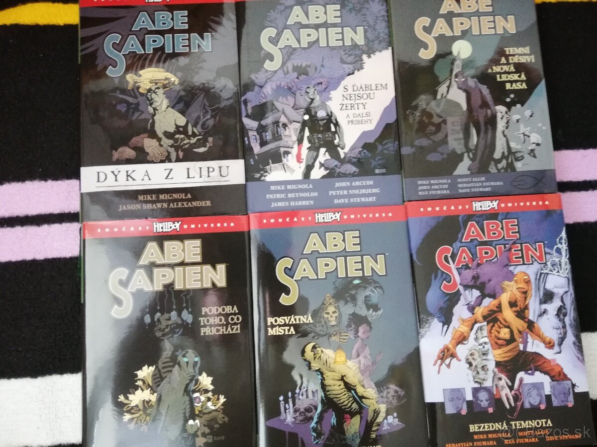 predám sériu Abe Sapien