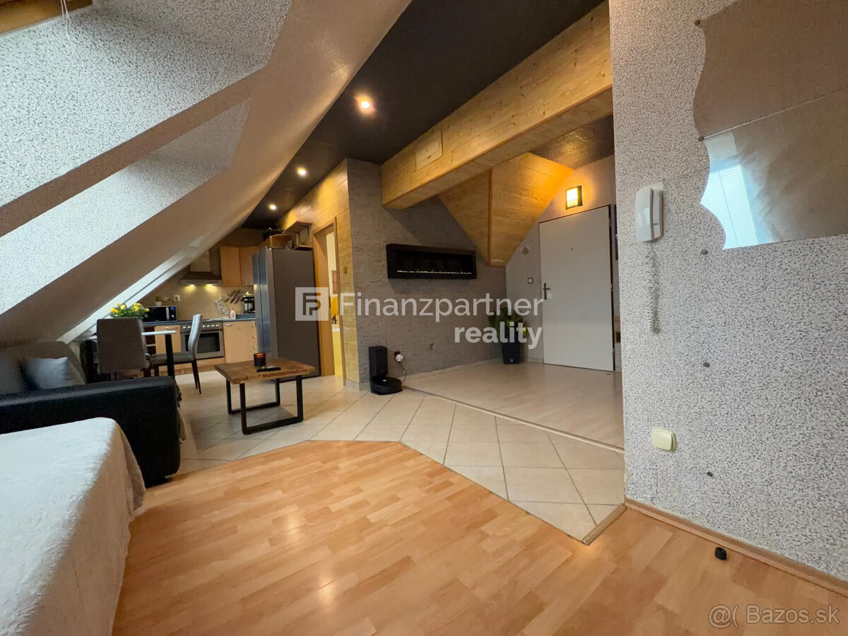 Zariadený 2-izbový byt Modra 50m², Garáž v cene bytu