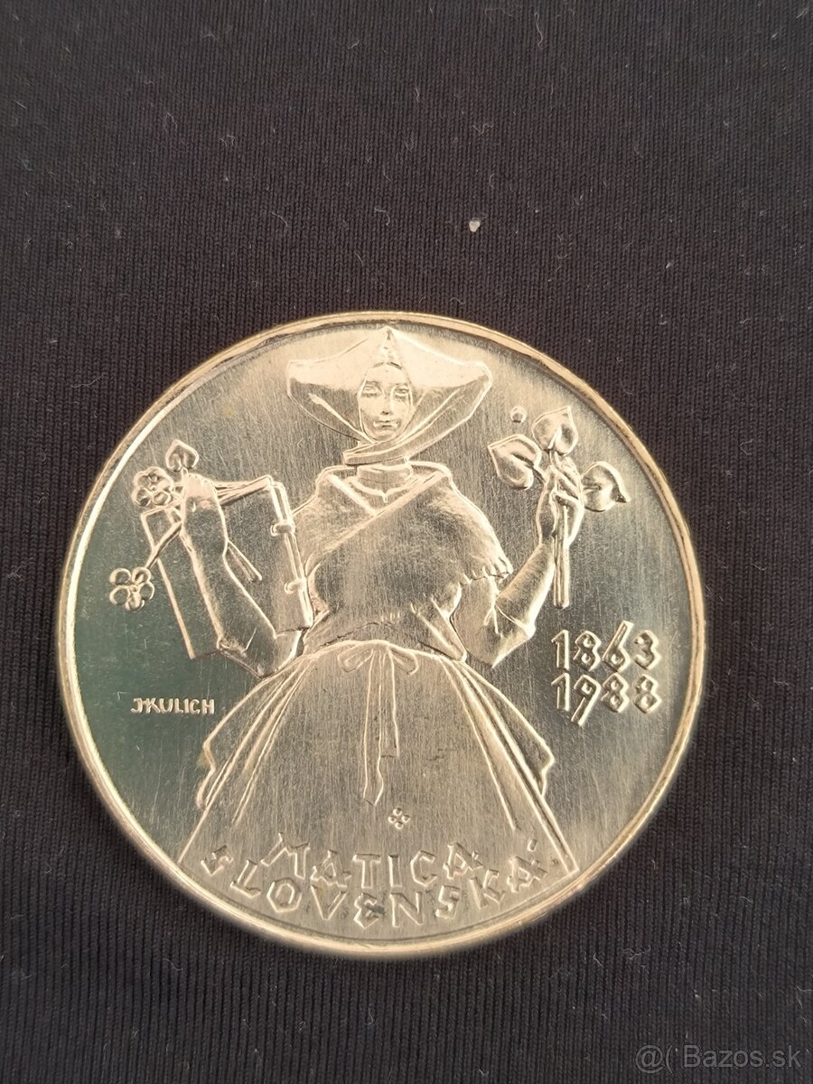 Strieborné mince 500 sk- korún Matica Slovenská