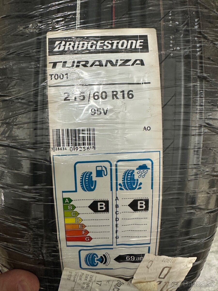 Letna pneu Bridgestone Turanza
