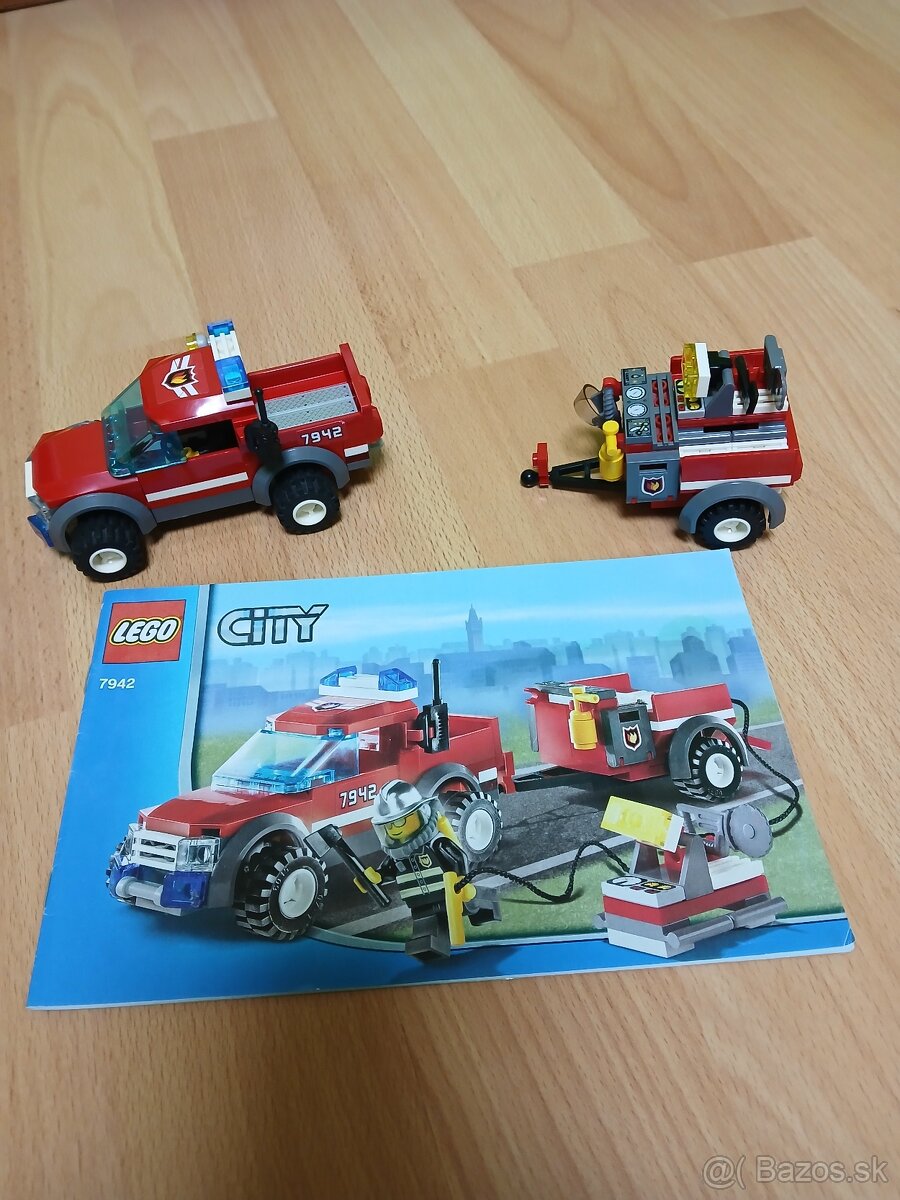 Lego 7942 hasiči