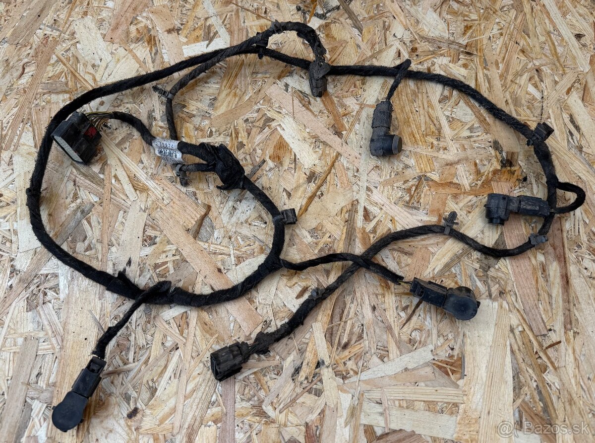 Opel Insignia A facelift, kabeláž PDC a mŕtvych uhlov