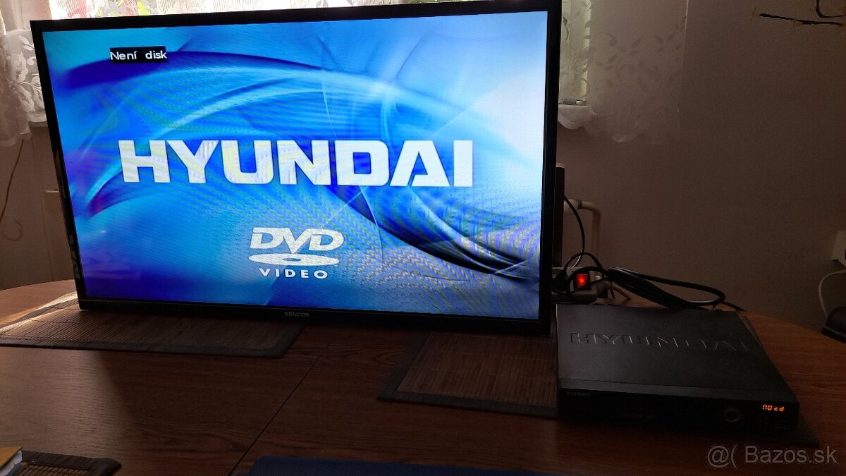Predám smart LCD TV SENCOR 82CM + DVD prehrávač Hyundai
