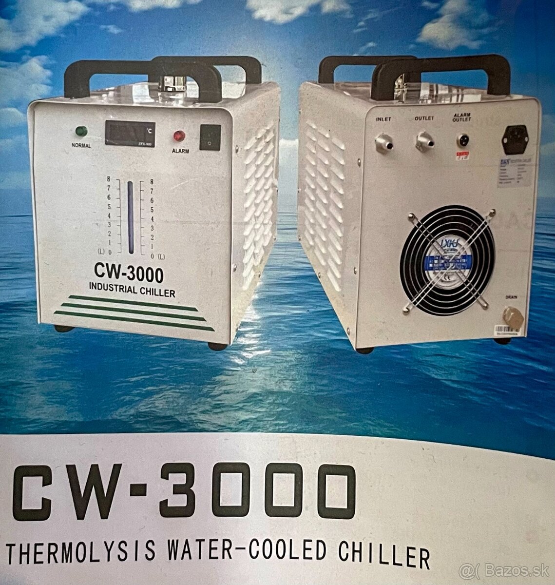 CW-3000 Chiller vodný chladič pre laserové plotre CO2