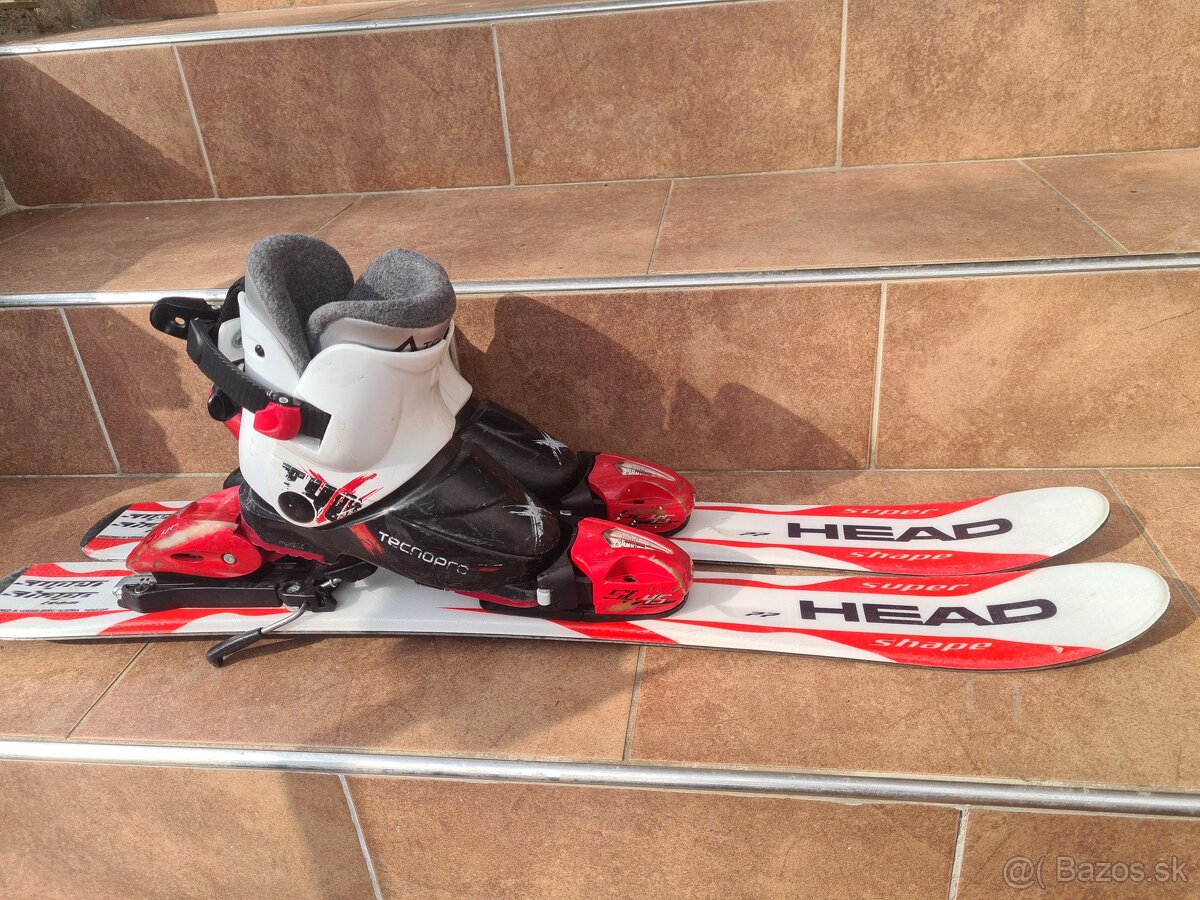 Lyže 77cm lyžiarky 25,5
