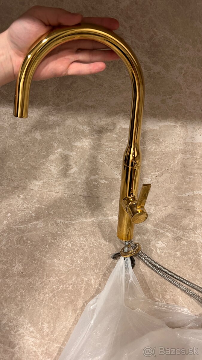 Ikea zlata kuchynska bateria