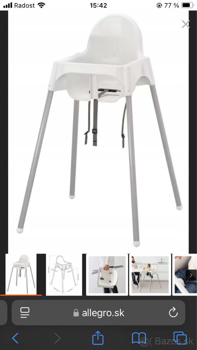 Ikea stolička