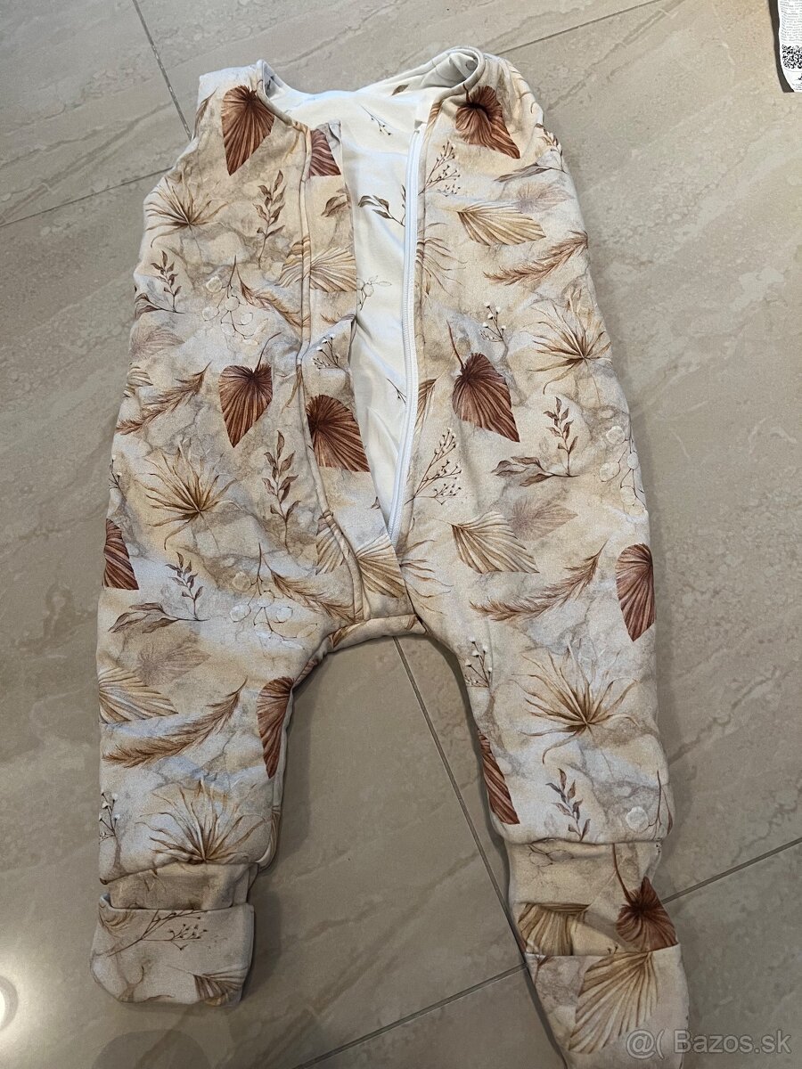 Sleepee Celoročný spací vak s nohavicami Bohemian Sand/Bohem