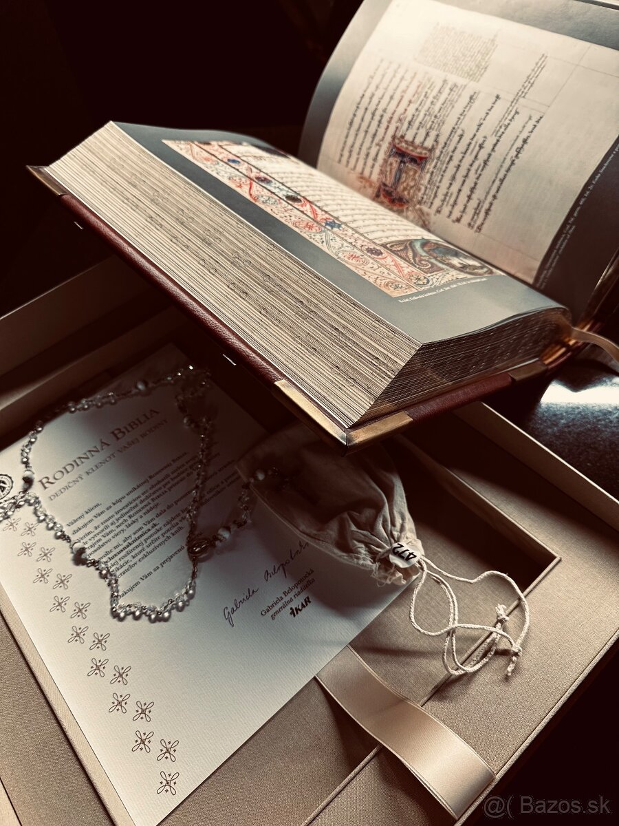 Rodinná Biblia limitované vydanie nová