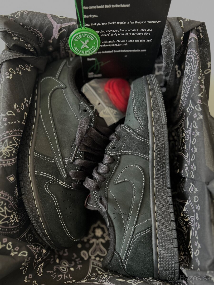Nike Air Jordan 1 Low OG x Travis Scott Black Phantom