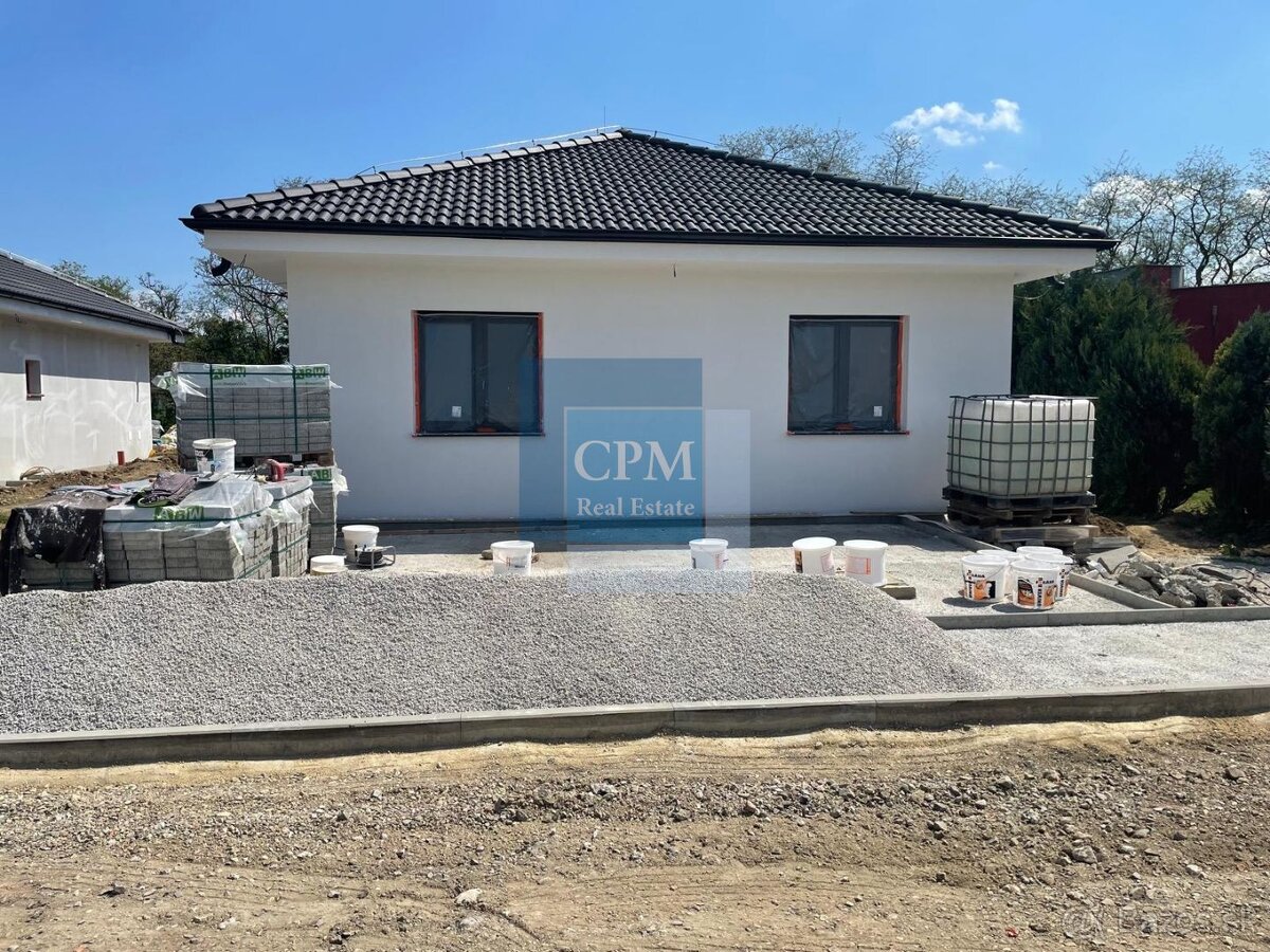 Ponúkame na predaj novostavbu 4-izbového bungalovu - samost