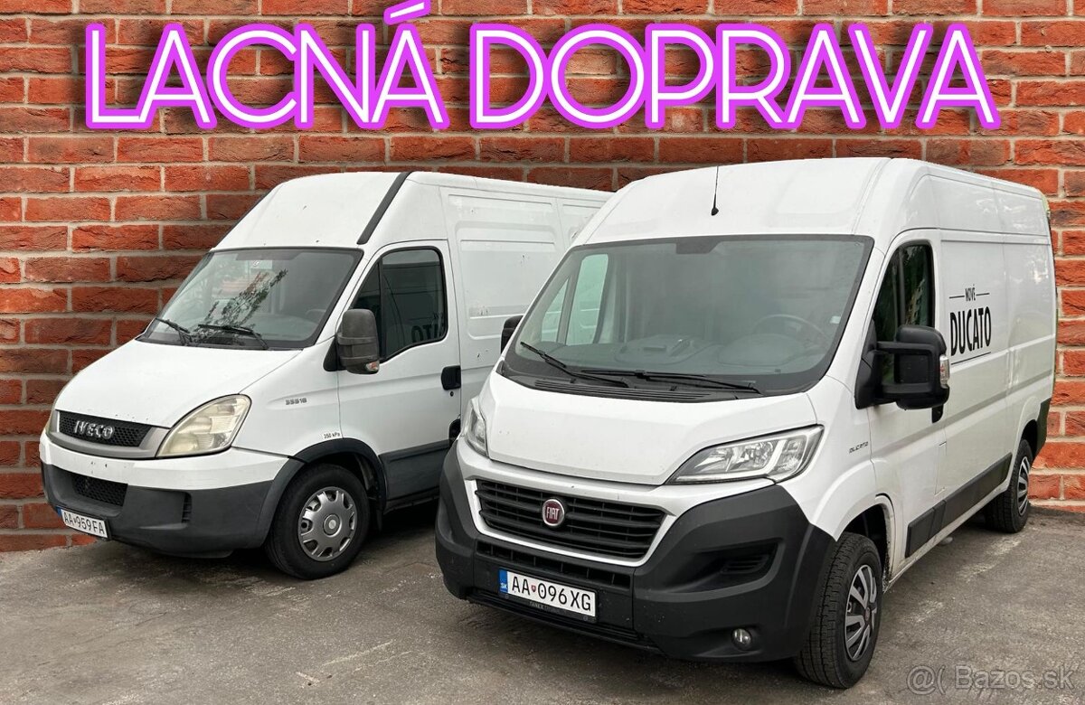 Spolahliva a lacna DOPRAVA -BA-SK-EU