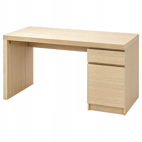 Pracovný stôl MALM Ikea 2x