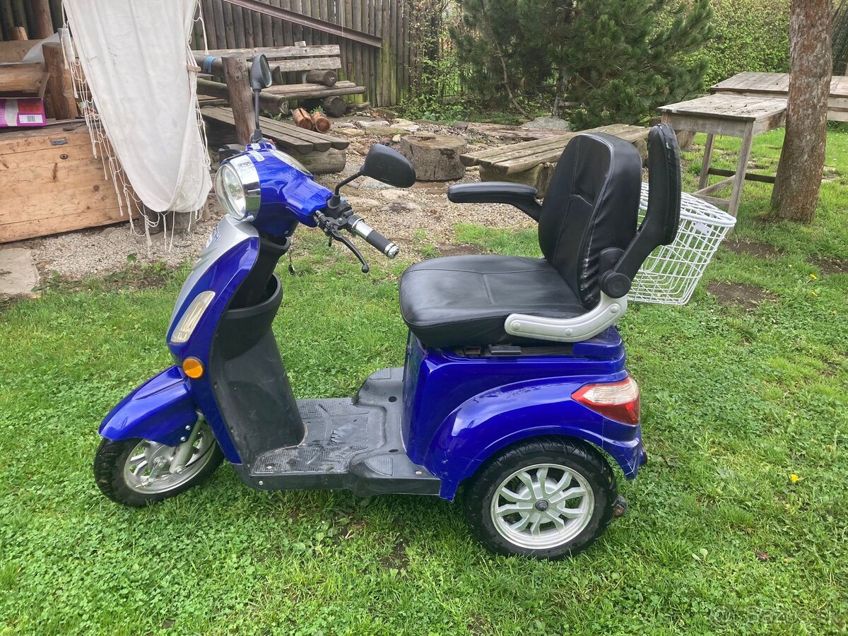 Eco bike - trojkolka pre seniorov