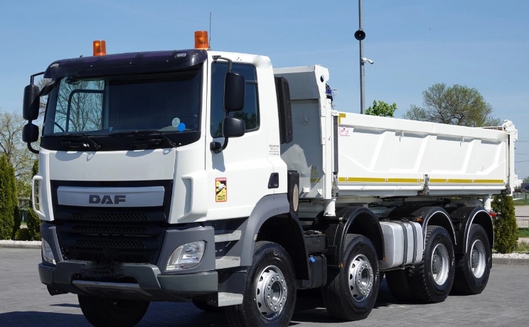 9252 - DAF CF 460 - 8x4 - Sklápěč S2 – Bordmatik – EURO 6