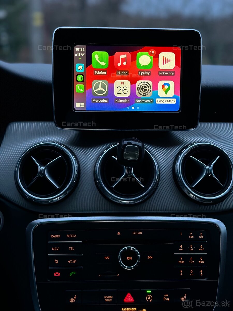 Mercedes Benz - CarPlay Odblokovanie obrazu / Kódovanie