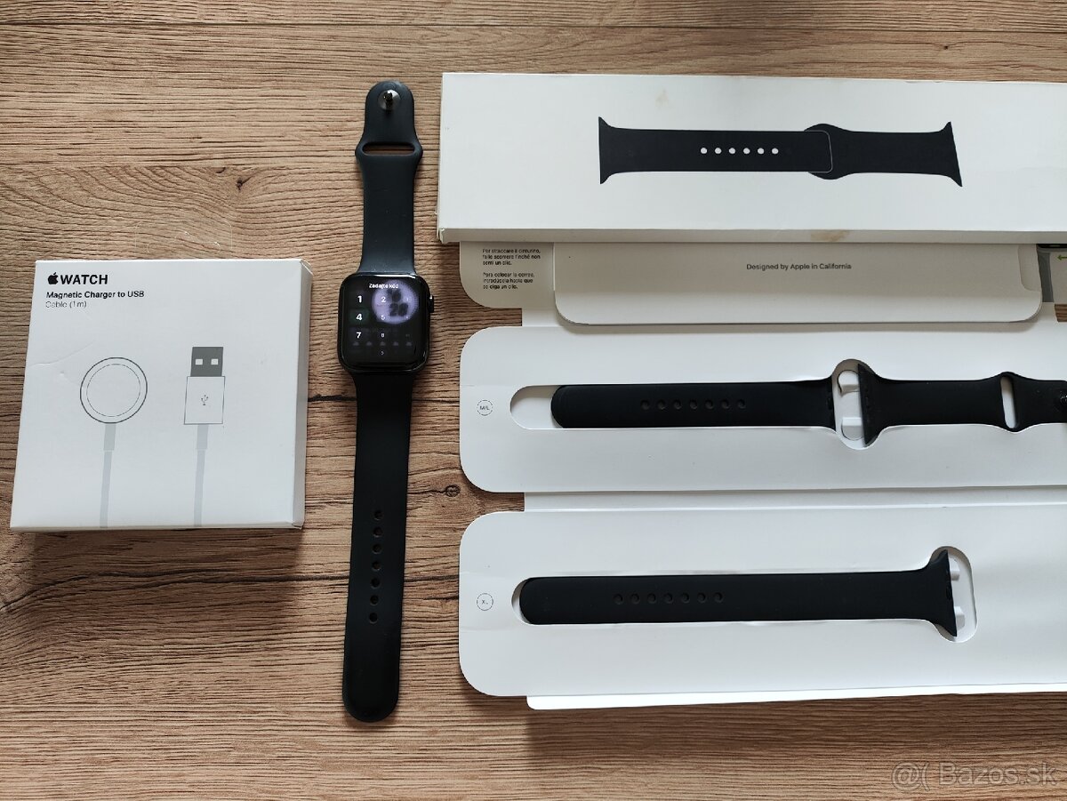 Apple watch 5 44mm nerezová oceľ