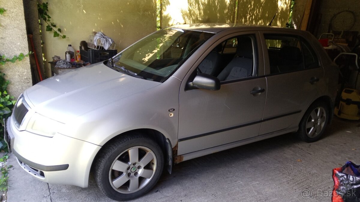 škoda fabia 1.4 MPI classic, rok 2002, 324 000 Km