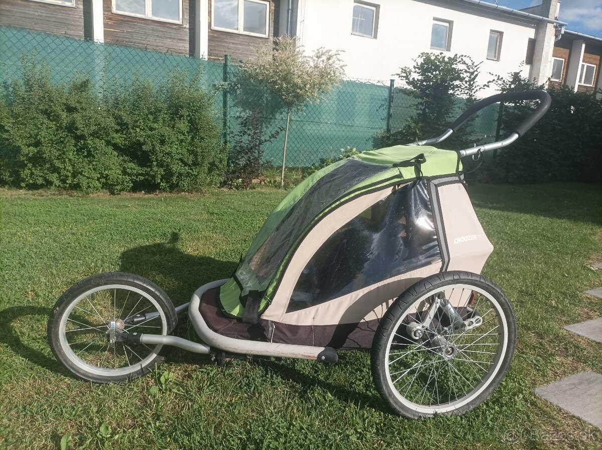 Predám odpružený cyklovozík Croozer 737