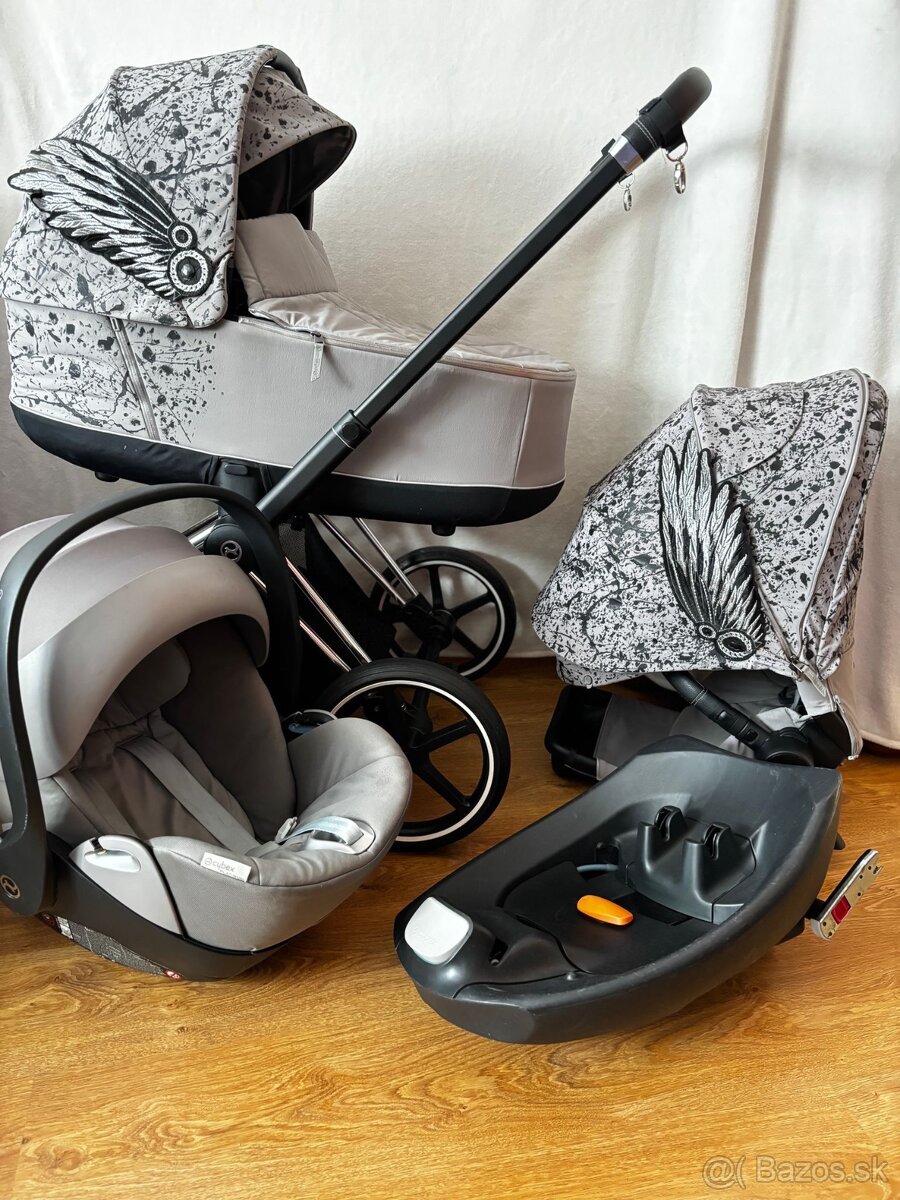 Cybex Priam Platinum Limitovaná edícia JO DITTE,3 kombinácia