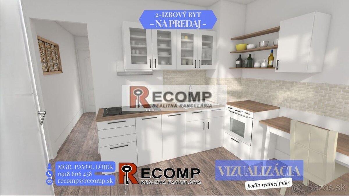 PREDANÉ - NA PREDAJ 2-IZBOVÝ BYT S BALKÓNOM