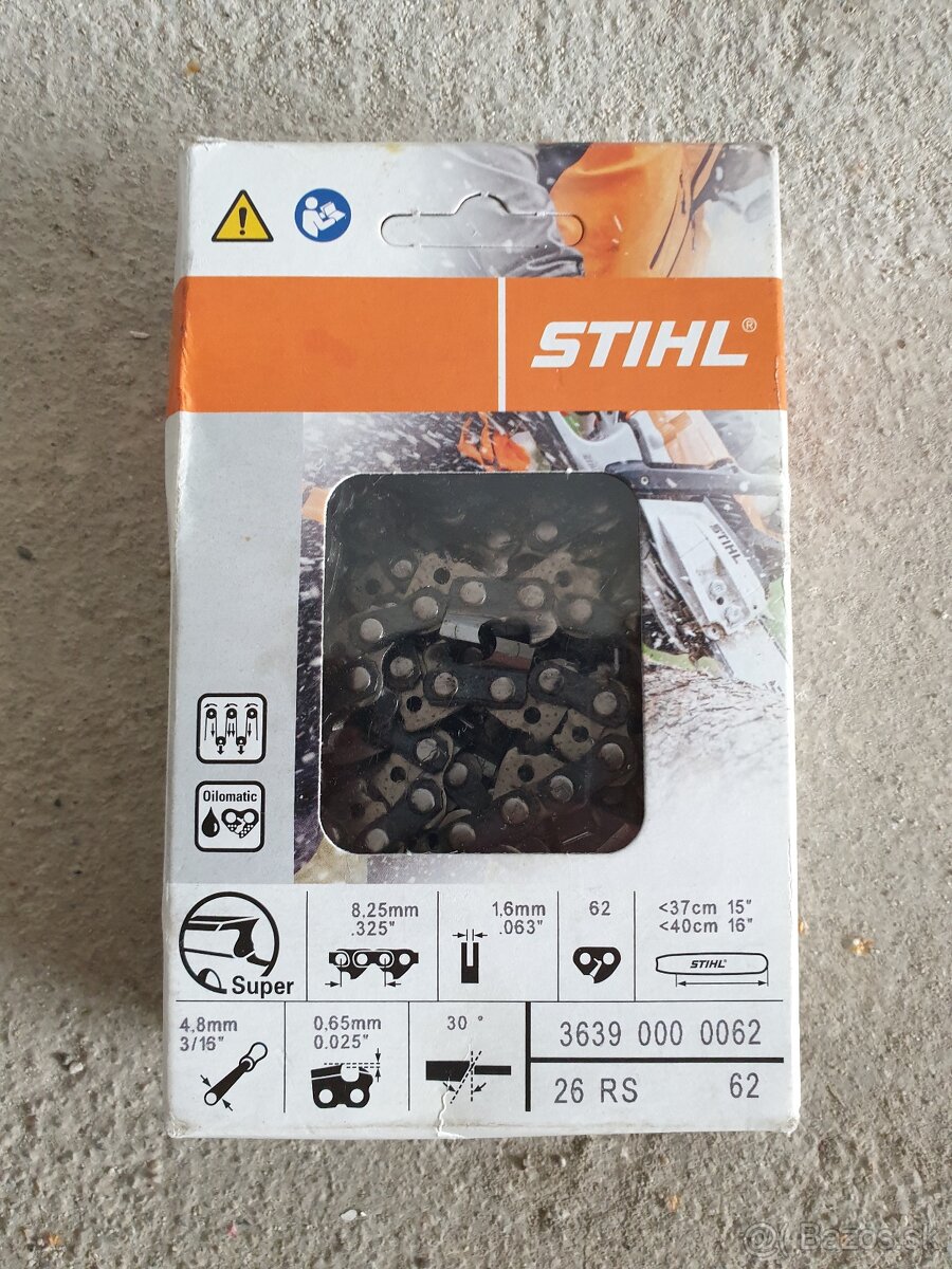 Pílová reťaz Stihl Rapid Super 37-40cm /62ks /.325" /1,6 mm