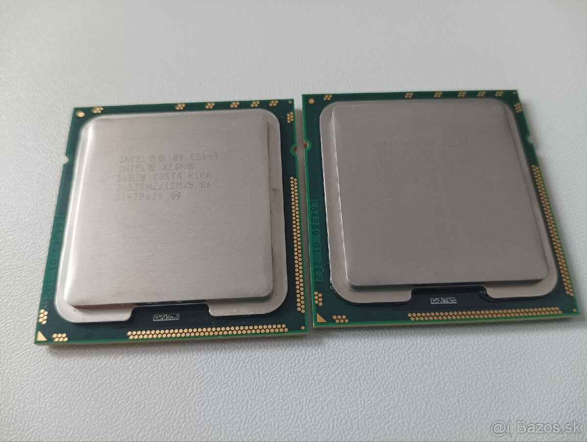 Intel® Xeon® Processor E5649
12M Cache, 2.53 GHz