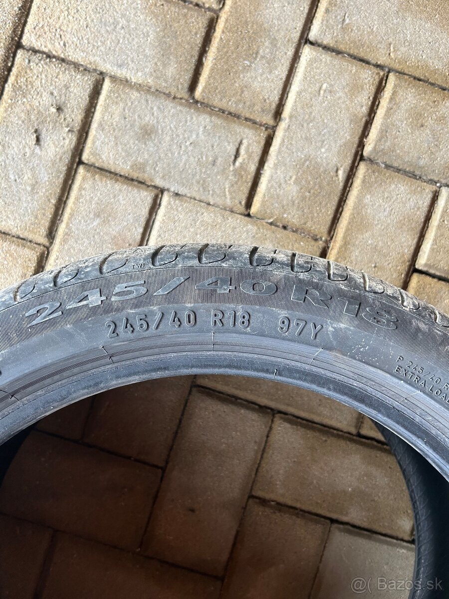 Letné gumy Pirelli 245/40 R18 97Y