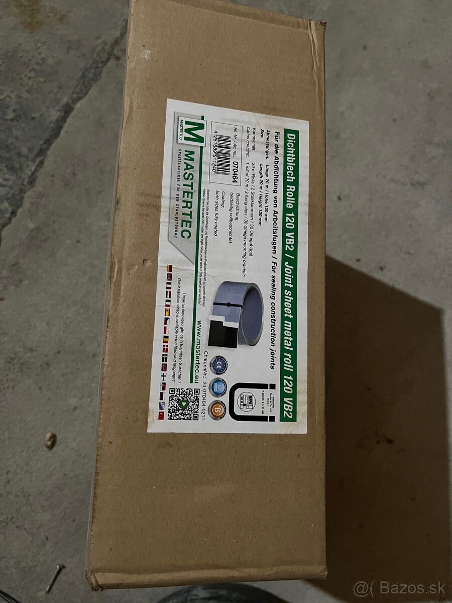 Bitumenový tesniaci plech obojstranný - zvitok