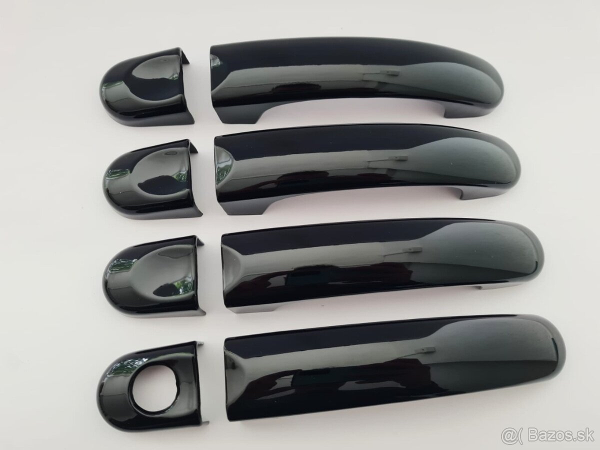 ČIERNE / KARBONOVE / CHROMOVE klučky pre VW GROUP