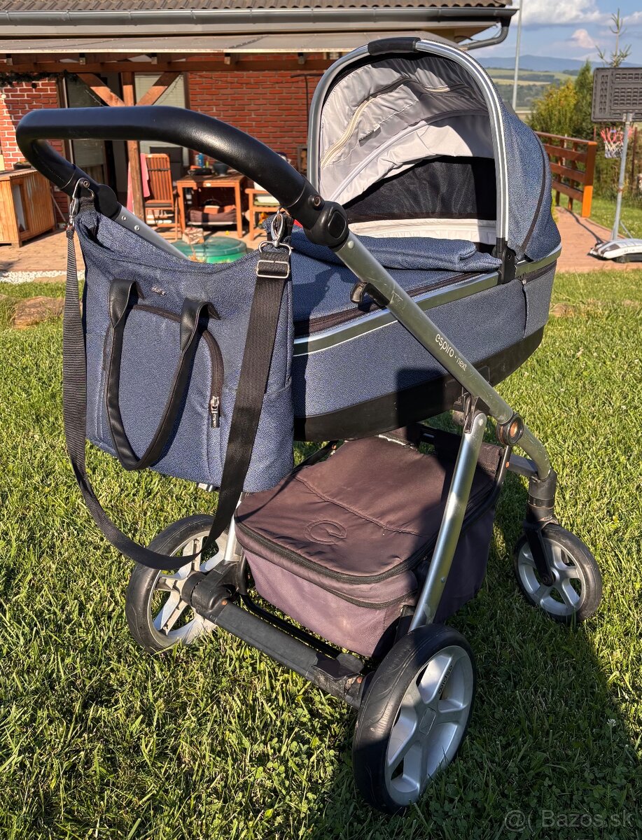 Kocik Espiro Next Gel, tmavomodry