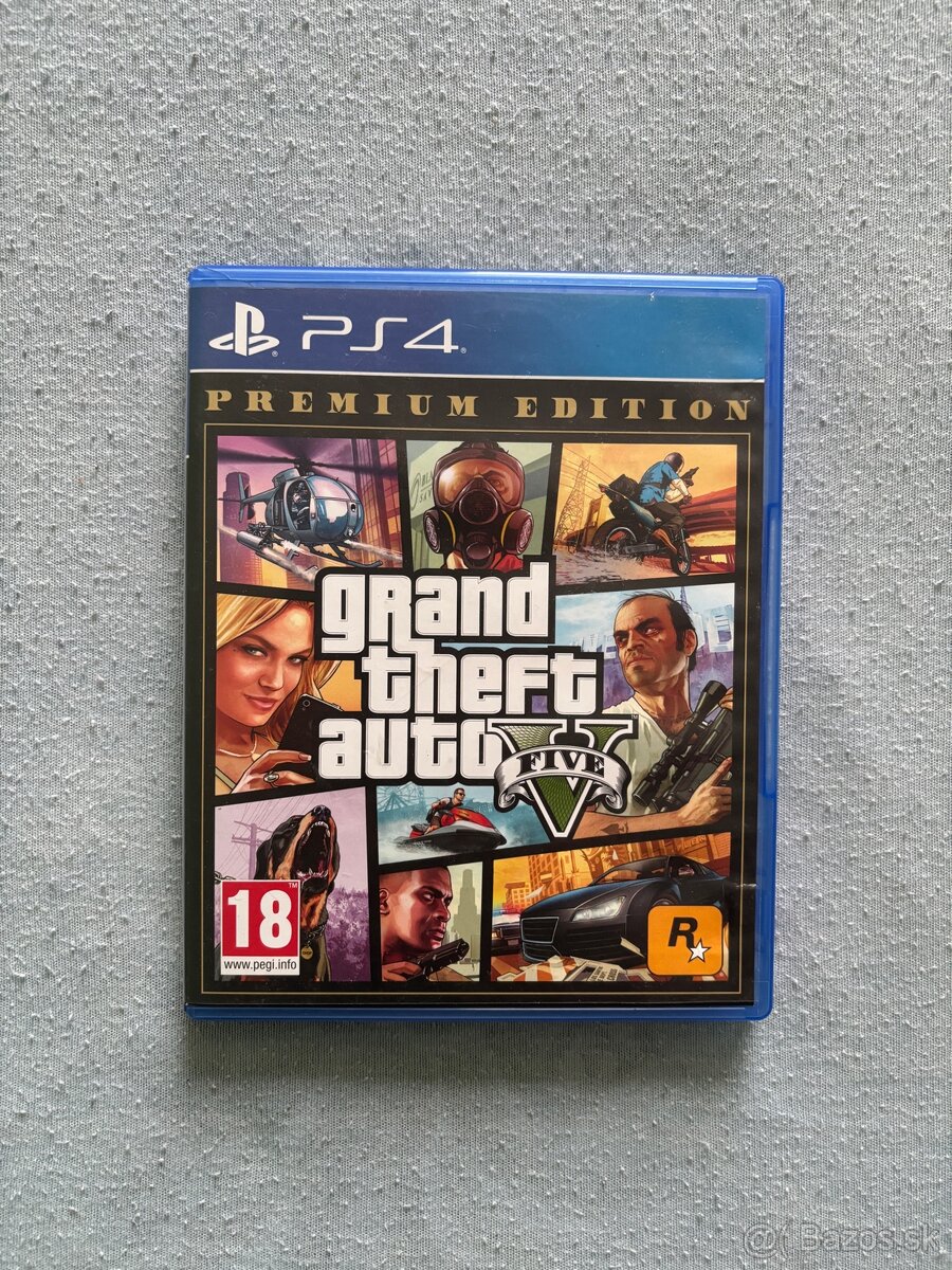 Hra na ps4-GTA5