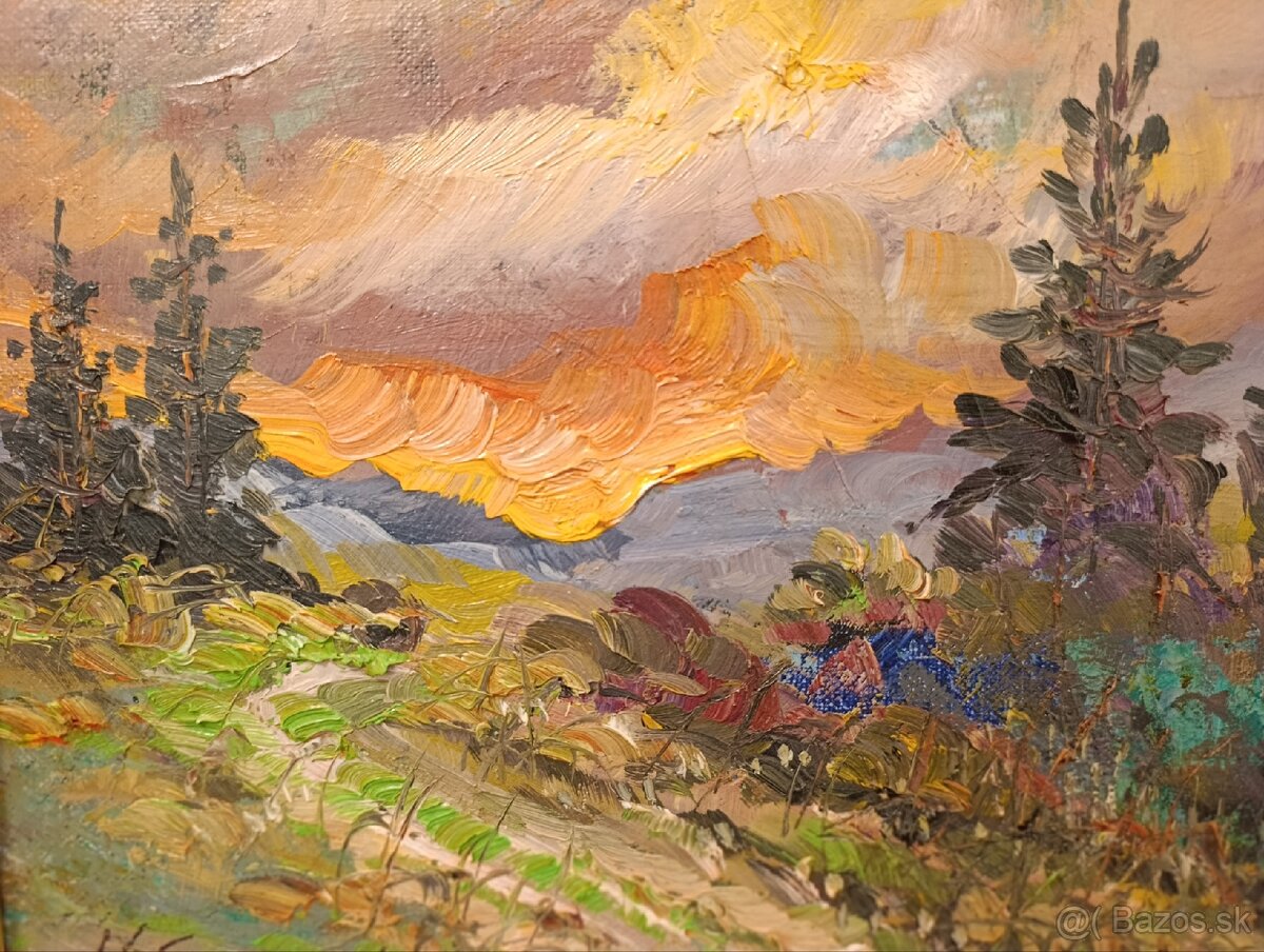 Olejomaľba Vladimír Semančík II